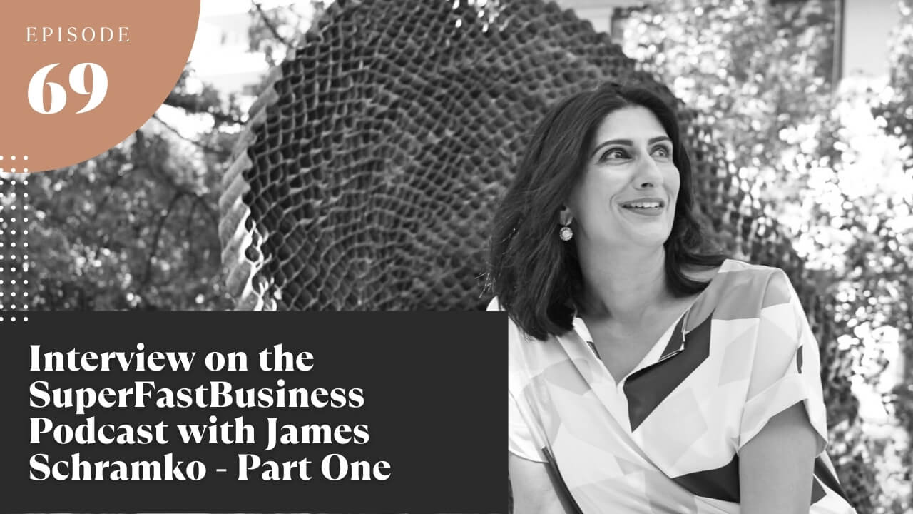 Interview on the SuperFastBusiness Podcast with James Schramko: Part One
