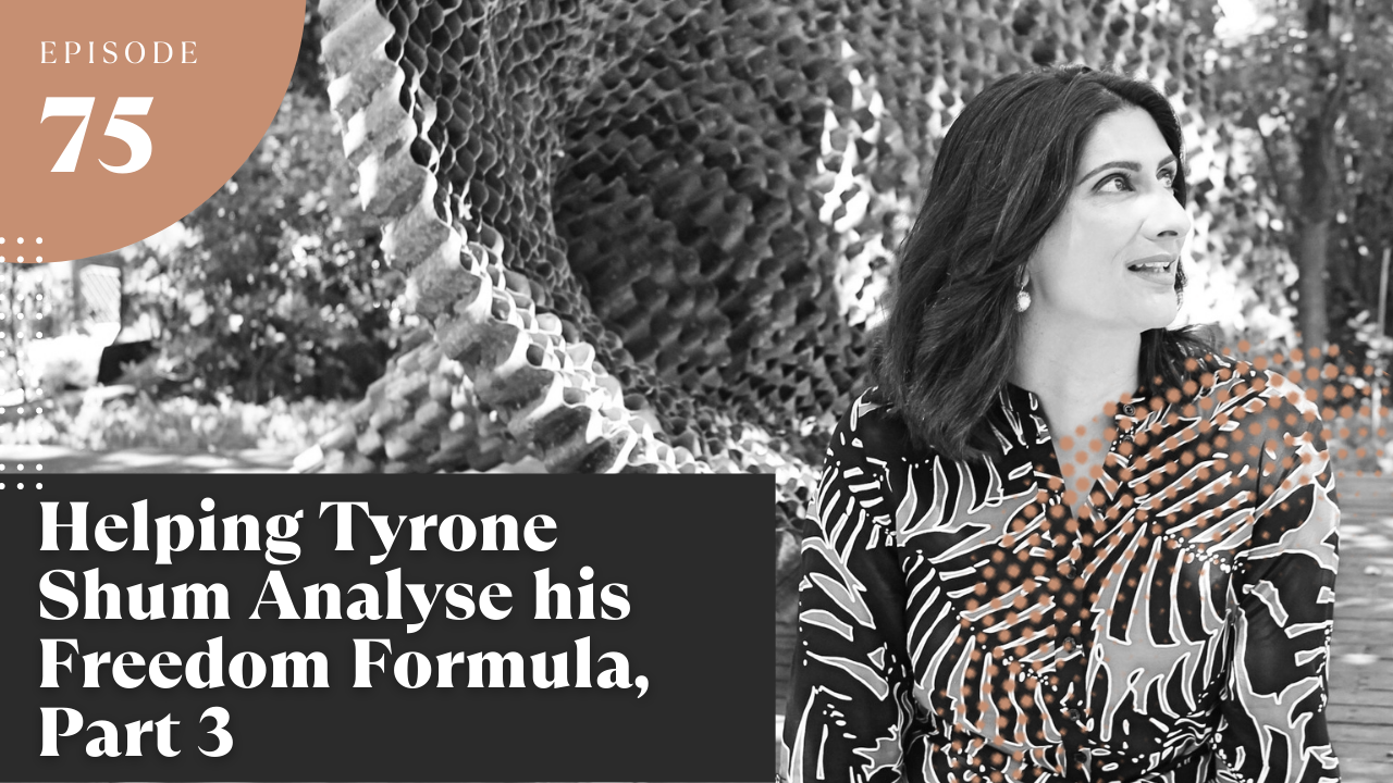Helping Tyrone Shum Analyse his Freedom Formula: Part 3