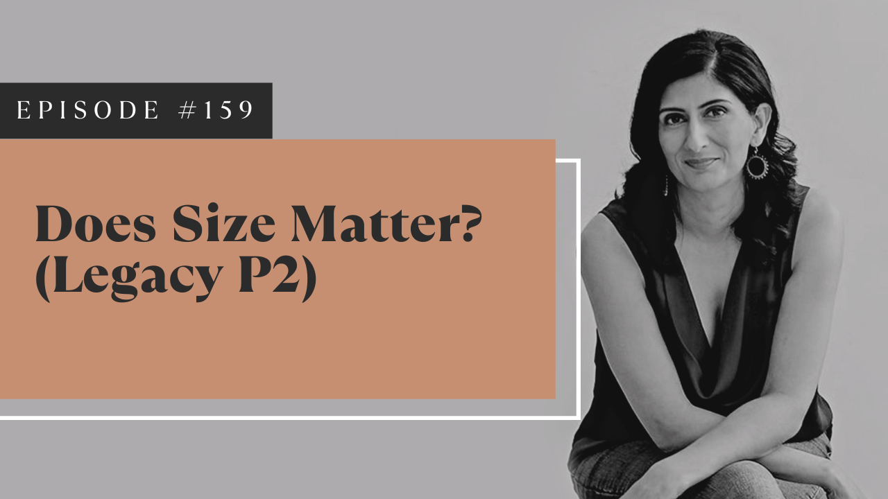 The Real Question in Financial Legacy: Does Size Really Matter?